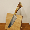 Forskærekniv med skæfte af horn