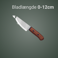 Lille kniv slibning og reparation af spids