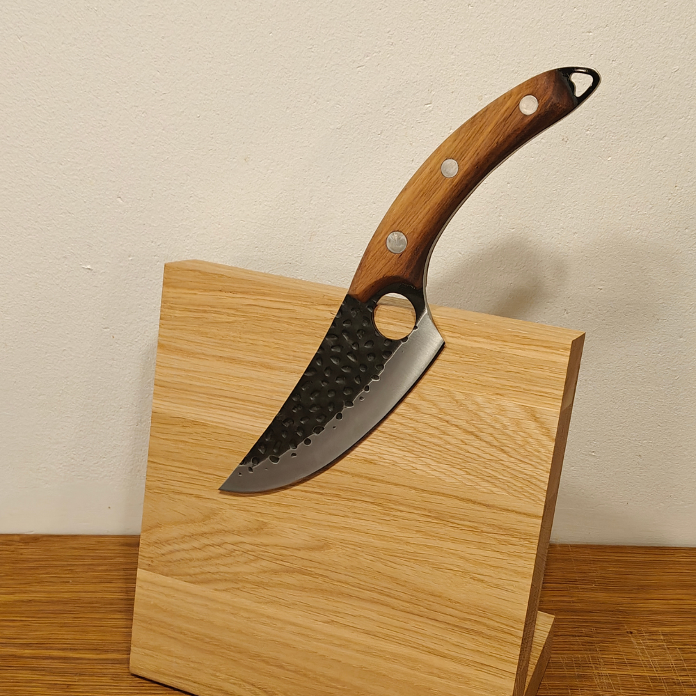 Bushcraft kniv med skede